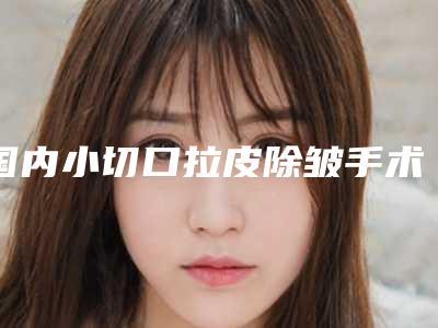国内小切口拉皮除皱手术哪里整形医院好:小切口拉皮除皱手术医院前50佳揭晓哪位专个更厉害